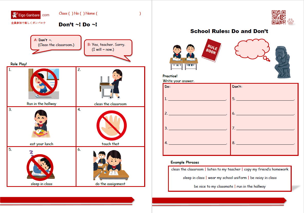 English Level 1 – Eigo Ganbare